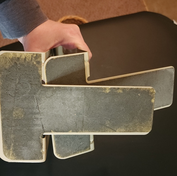 Modern Cream Metal Bookends - Picture 4 of 6